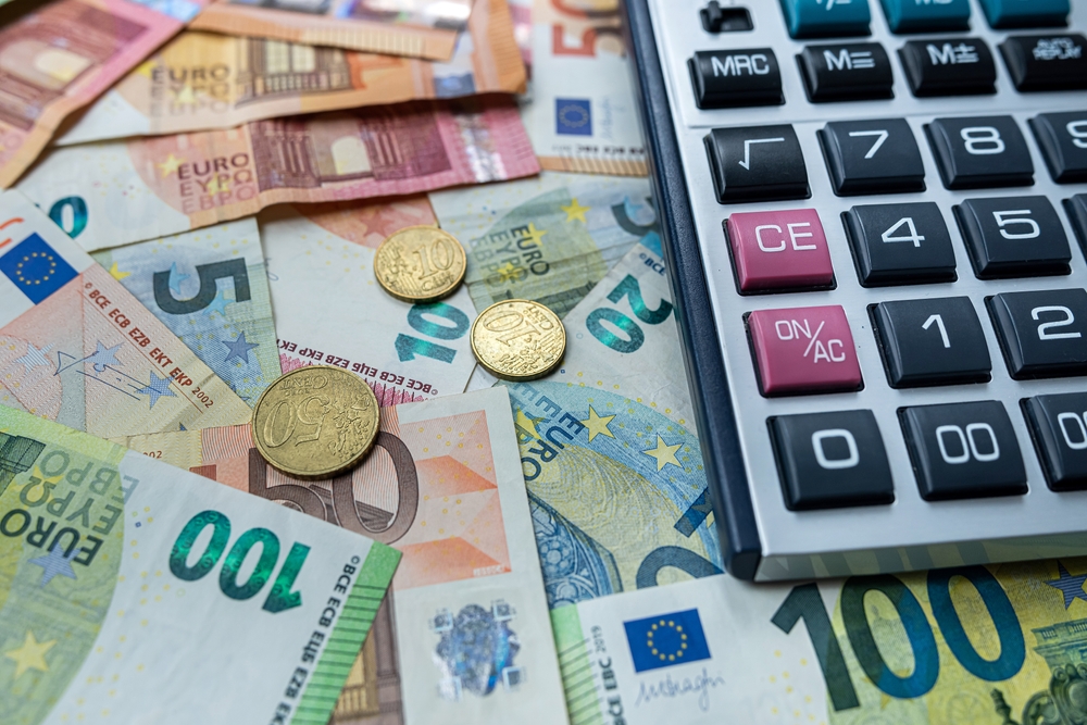 rekenmachine en geld
